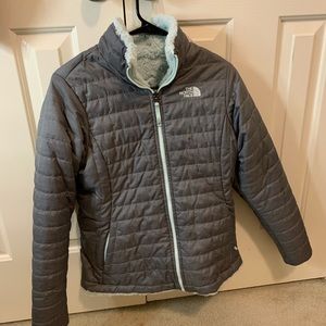 reversible northface puffer jacket